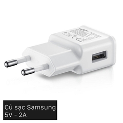 Củ Sạc Samsung 5V-2A ZIN Chính Hãng Galaxy S4,Note 10.1,Tab 3/4