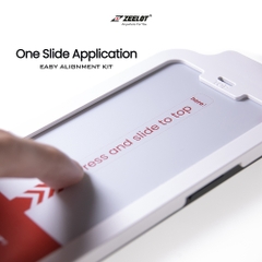 Cường Lực chống va đập Zeelot Solidsleek™ cho iPhone 13 Pro Max - Trong