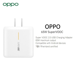 Bộ Sạc Nhanh OPPO Reno ACE Super VOOC 2.0 65W - Cáp USB-C Chính Hãng