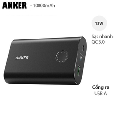 Pin dự phòng Anker PowerCore+ 10050 hỗ trợ Quick Charge 3.0