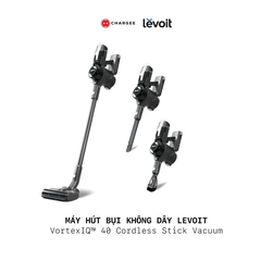 Máy hút bụi không dây LEVOIT VortexIQ™ 40 Cordless Stick Vacuum Máy hút bụi không dây LEVOIT VortexIQ™ 40 Cordless Stick Vacuum