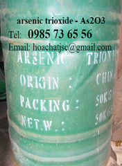 asen trioxit, asen trắng, arsenic trioxide, As­2O3