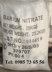 bari nitrat, Barium nitrate,  Barium dinitrate, Ba(NO3)2
