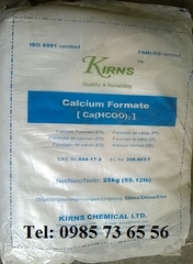 bán Calcium Formate, thuốc thủy sản canxi format, Ca(HCO2)2