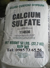 canxi sunphat, Calcium sulfate,  calcium sulphate, CaSO4