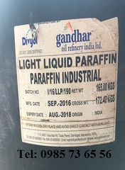 Dầu paraffine, paraffine oil, dầu trắng, dầu paraphin