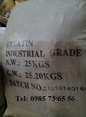 bán Gelatin, bán keo da trâu, C102H151O39N31