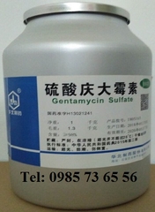 bán Gentamycin sulfate, C21H45N5O11S, thuốc thủy sản