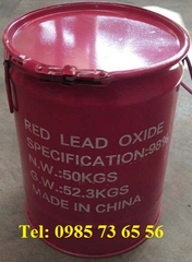 bán oxit chì đỏ, Lead(II,IV) oxide, red lead, Lead tetroxide, Pb3O4