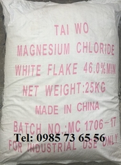 Magie clorua, Magnesium chloride, MgCl2