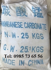 mangan cacbonat, Manganese carbonate, MnCO3