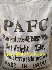 bán Poly aluminium Ferric Chloride, chất keo tụ PAFC