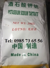 Kali Natri tartrate, potassium sodium tartrate, KNa tartrate, KNaC4H4O6.4H2O