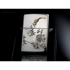 Zippo Phong Thủy Mẫu Đơn Phú Quý 4