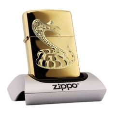 Zippo Khắc Cao Cấp Tuổi Tỵ snake