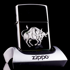 Zippo Khắc 12 Cung Hoàng Đạo Kim Ngưu - Tarus