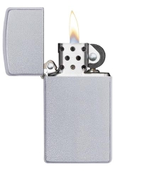 Zippo Slim Satin Chrome 3