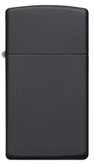 Zippo Black Matte Slim 1