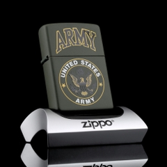 Zippo GREEN MATTE ARMY UNITED STATES 2000