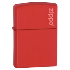 Zippo Red Matte with Logo Zippo Red Matte with Logo
