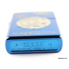 Zippo Khắc Cá Chép Vượt Vũ Môn 9