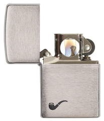 Zippo Brushed Chrome Pipe 2