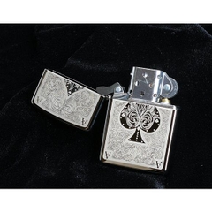 Zippo Ace Filigree Black Ice 5