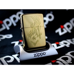 Zippo Khắc Phượng Hoàng Lửa 3