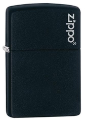 Zippo Black Matte with Zippo Logo