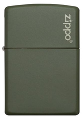 Zippo Green Matte with Zippo Logo 1