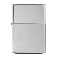 Zippo Vintage Brushed Chrome (No slashes) 3