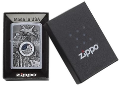 Zippo Joined Forces Emblem Street Chrome 4