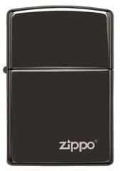 Zippo Ebony with Zippo Logo 1