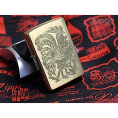 Zippo Phong Thuỷ Phụng Hoàng Kê 9