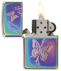 Zippo Butterflies Spectrum Chrome 2