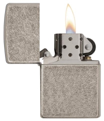 Zippo Armor Antique Silver Plate 2