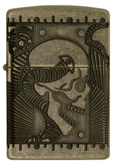 Zippo Steampunk 360 Multicut Antique Brass Armor 3