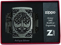 Zippo Armor Tree of Life Design Pocket Lighter 29670 6