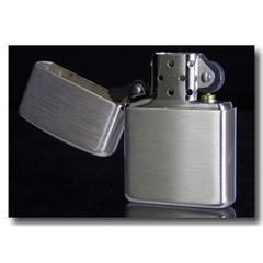 Zippo Armor Brushed Sterling Silver 6