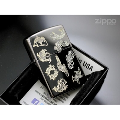 Zippo Phong Thuỷ Cửu Long Quần Hội 8