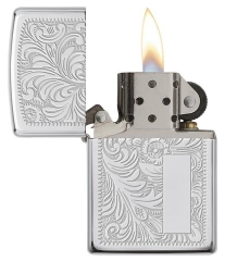 Zippo Venetian Chrome 3