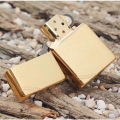 Zippo Vintage Brushed Brass 5