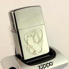 Zippo Tình Yêu Đôi Dép Song Hành 10