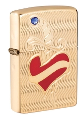 Zippo Armor® Heart and Sword Design 49303