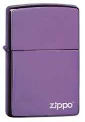 Bật Lửa Zippo 24747ZL Classic High Polish Purple Zippo Logo Bật Lửa Zippo 24747ZL Classic High Polish Purple Zippo Logo