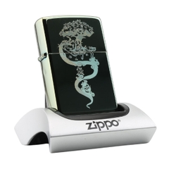 Zippo Khắc Phật Và Quỷ Cám Dỗ Mara phong thủy