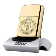 Zippo Khắc Logo Manchester United câu lạc bộ