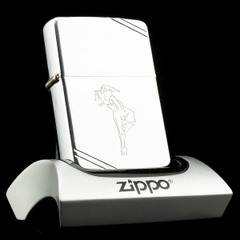 Zippo Used Vintage 1937 Varga Girl 1985 I - Đã Sử Dụng