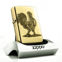 Zippo Gà Khắc Nổi 3D Tuổi Dậu Zippo Gà Khắc Nổi 3D Tuổi Dậu