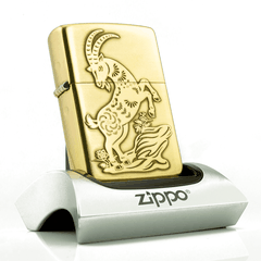 Zippo Dê Khắc Nổi 3D Tuổi Mùi